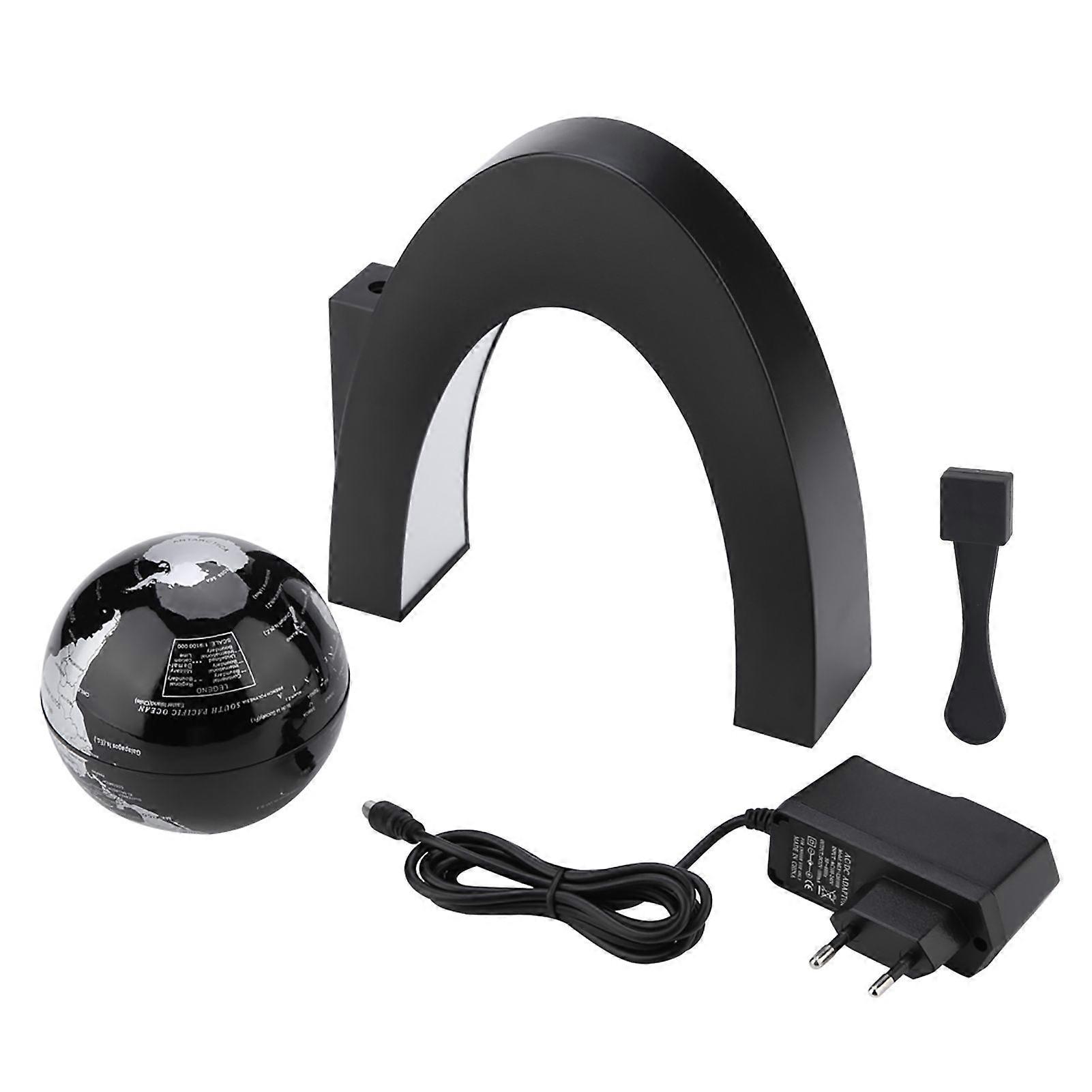 2025 Latest Model  Magnetic Levitation Floating World Map Globe with LED Light