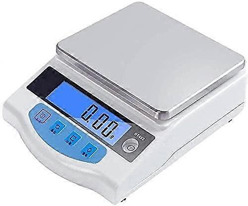 Digital Scales Food - High Precision Kitchen Scale, Electronic Balance for Jewelry and Lab, 0.01g Accuracy, Compact Design