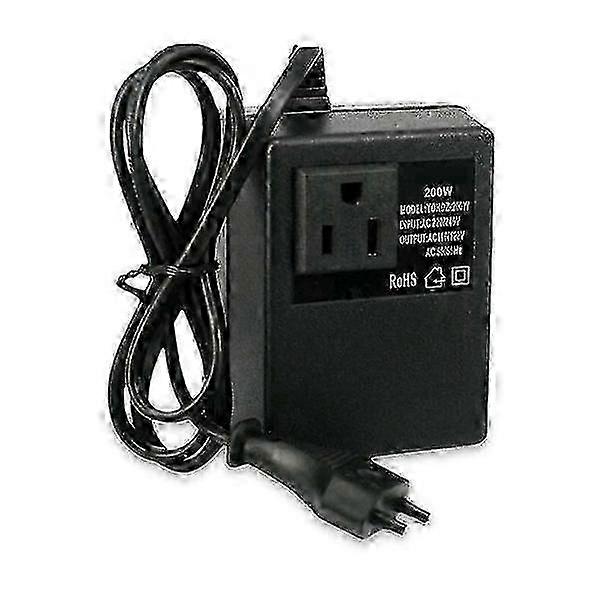 220V to 110V Step Down Voltage Converter - Safe AC Power Transformer for Travel & Home Use