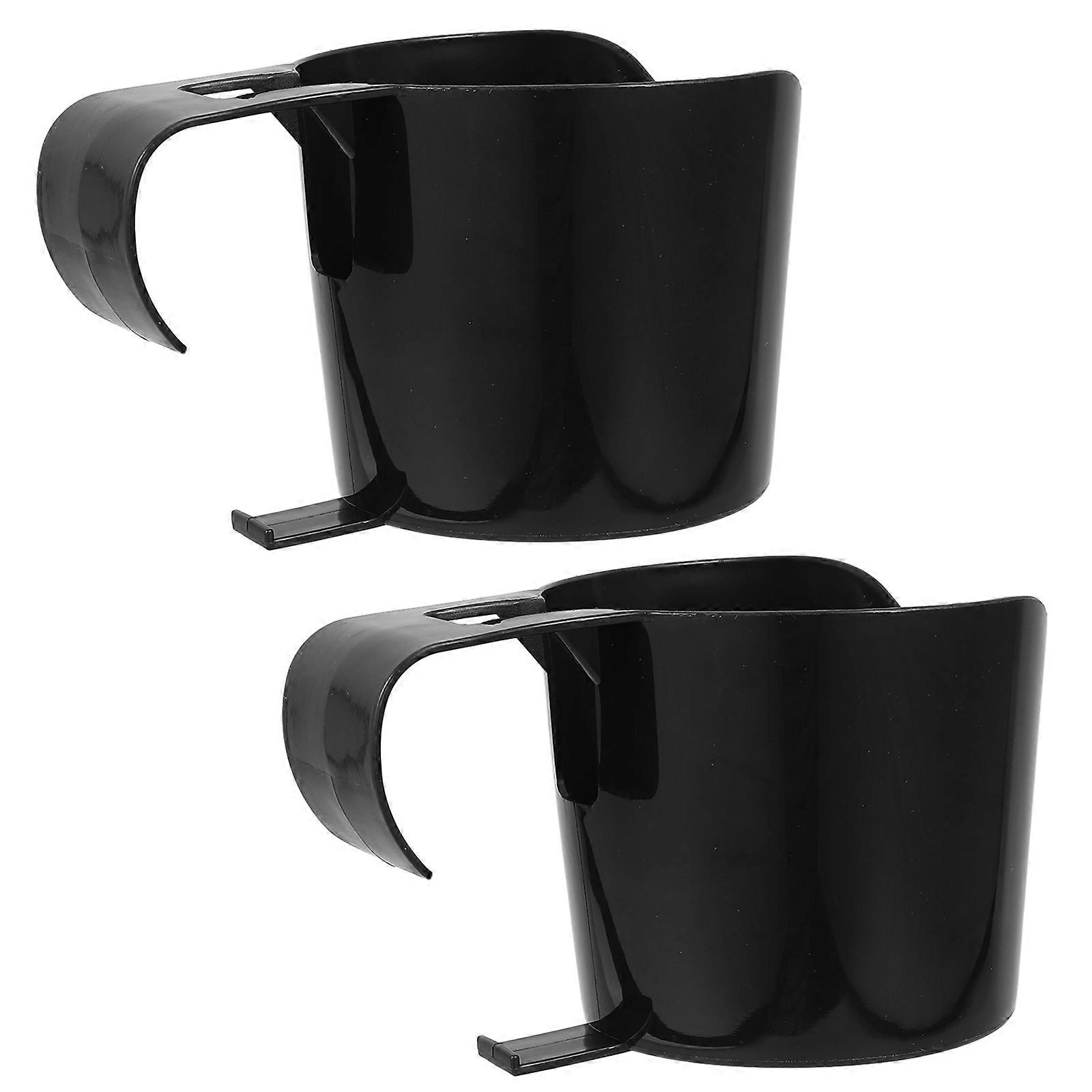 Pool Glass Holder Hanging Storage Durable PP Material Outdoor Use 2Pcs