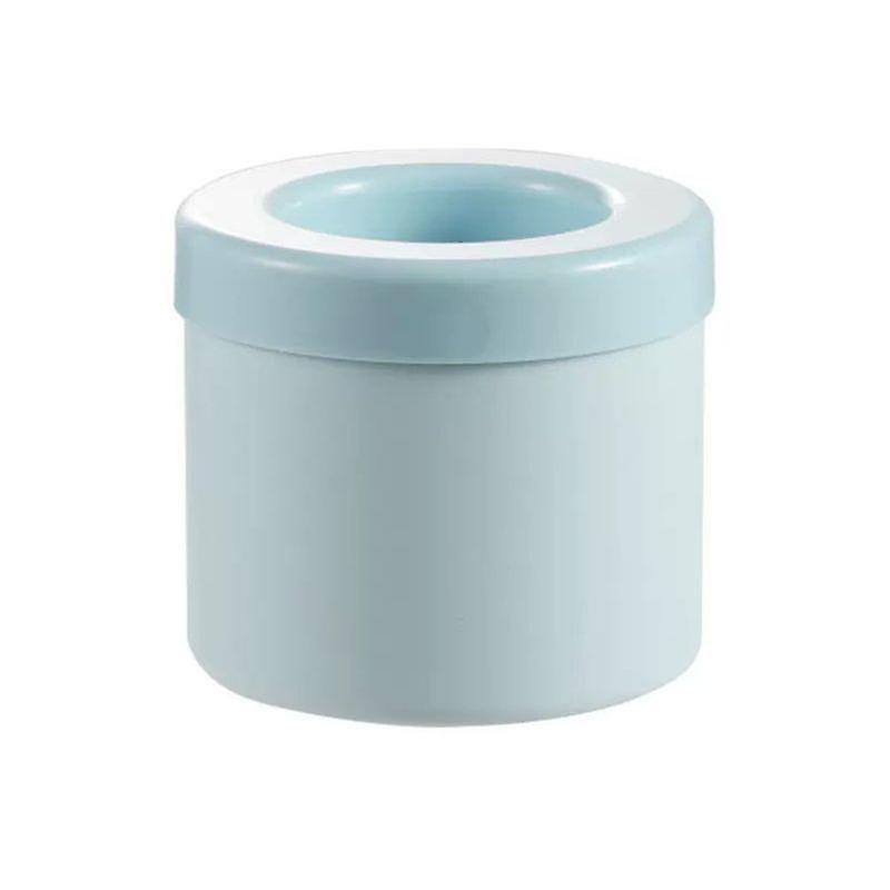 Silicone Ice Cube Mold & Cylinder Ice Bucket with Lid - Versatile Kitchen Barware Tool for Drinks & Entertaining