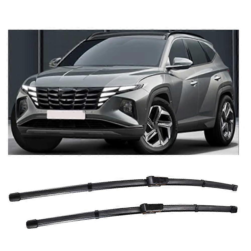 Front Windscreen Wiper Set for Hyundai Tucson 2020-2023 26 Inch 19 Inch Wiper Blades Clear View Car Accessories