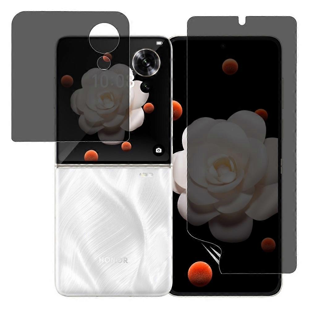 For Honor Magic Vフリップ5GアンチスパイスクリーンプロテクターPETマットフロントおよびバックスクリーンフィルム
