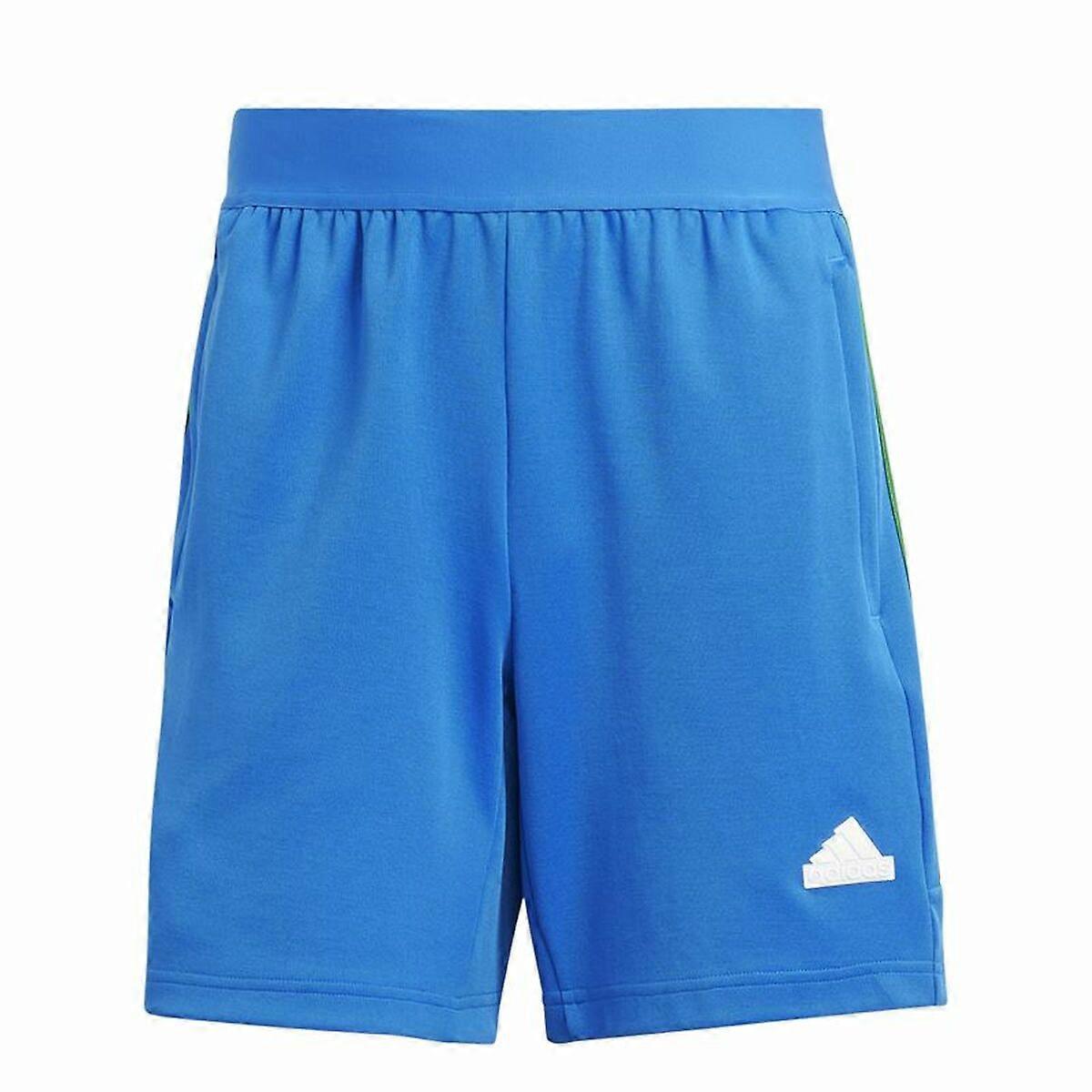 运动短裤 Adidas Tiro Nations Pack 蓝绿色