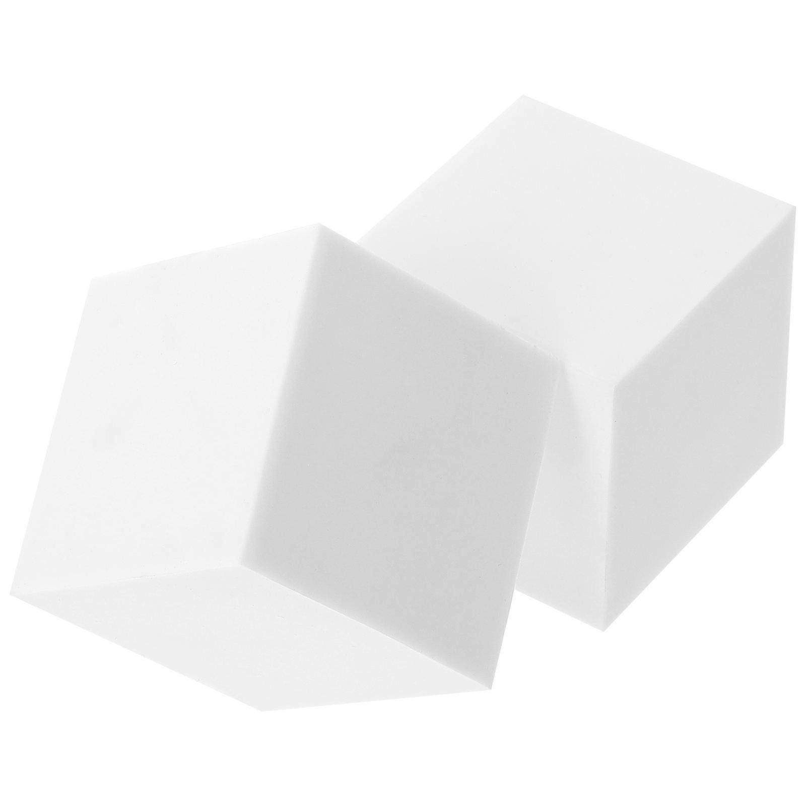 Printmaking Rubber Blocks Hand Carved Rubber Bricks DIY Design Cube Shape TPR 2Pcs