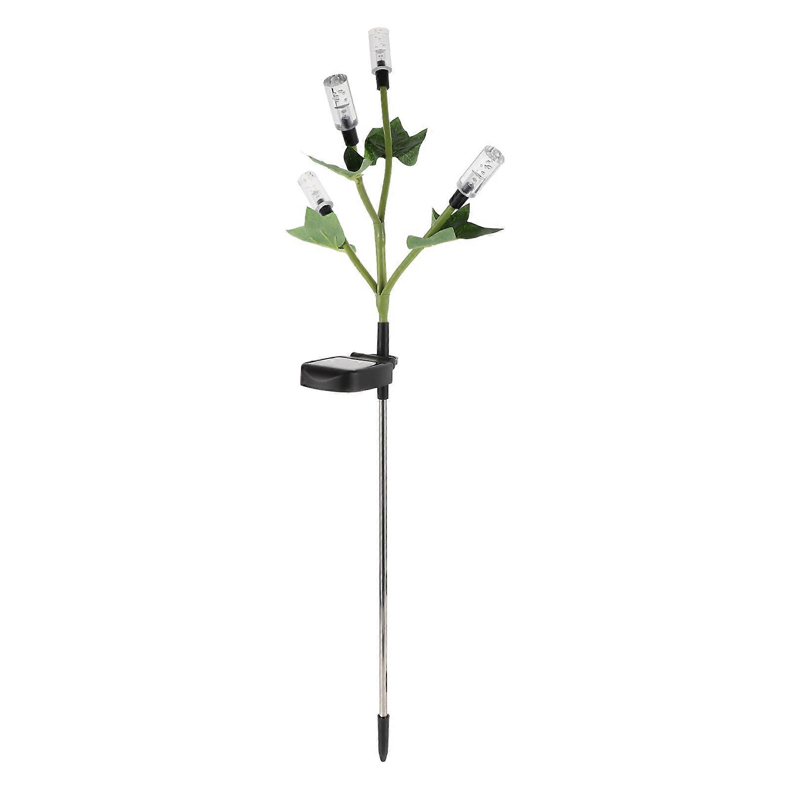 Solar Powered Garden Lights Bubble Stick Design For Lawn Patio Solar Charging 1Pack
