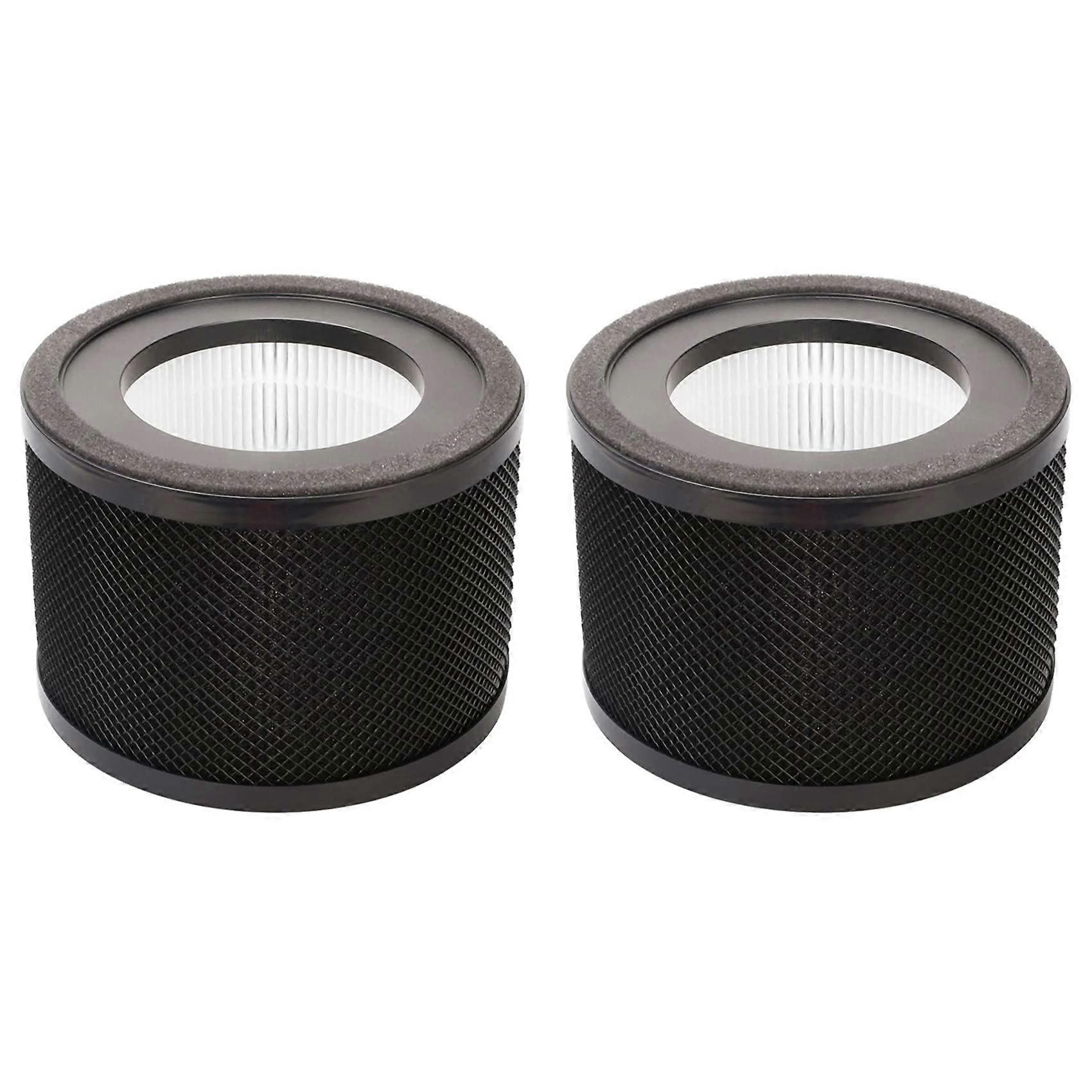 2X HEPA Filter for TT-AP001 and VA-EE014 Air Purifier with Activated Carbon Filter, Compatible Replacement, High Efficiency
