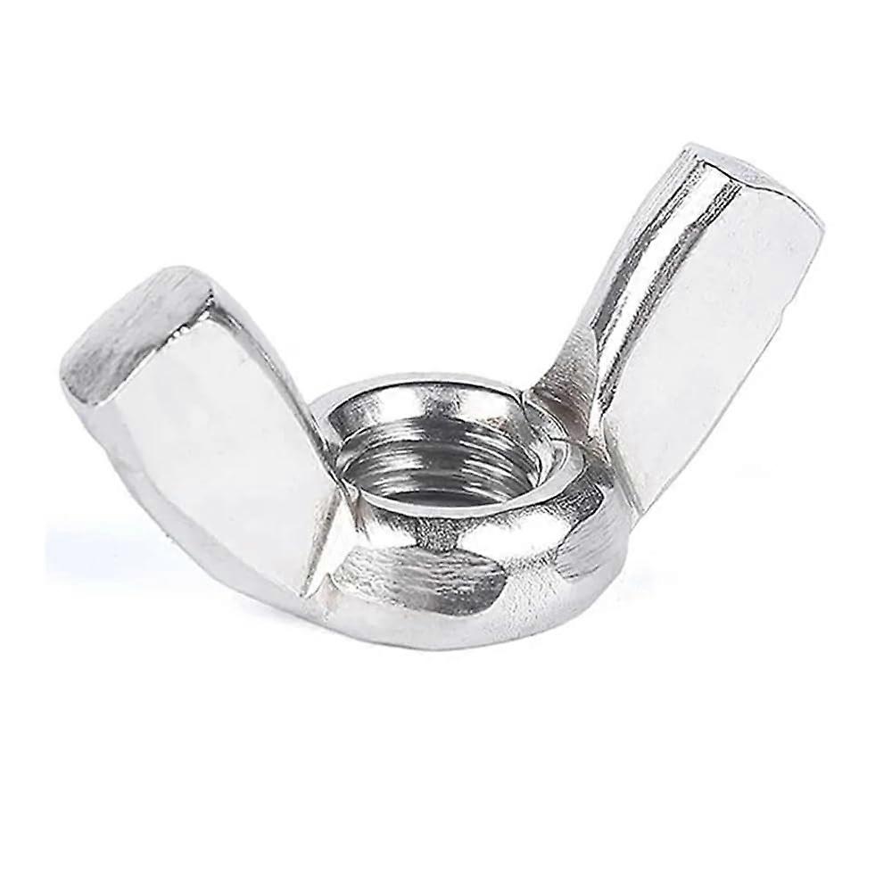 1/4-Inch Wing Nuts Zinc Plated Fasteners, 20 Pack, 1/4-20 Inch Size, Durable Hardware for Various Applications