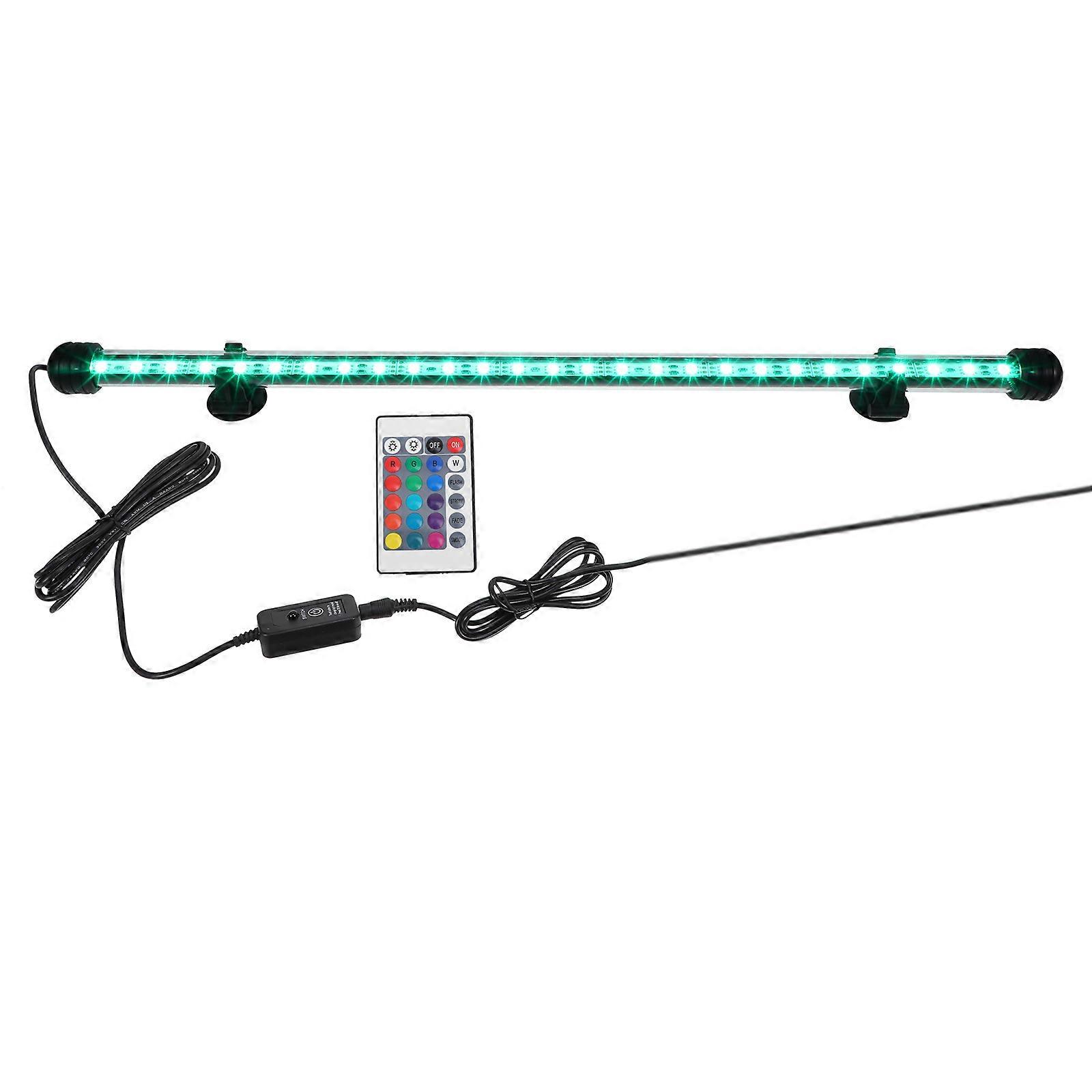 Aquarium LED Light Landscaping Lamp RGB Remote Control For Fish Tank Multicolor 1Pcs