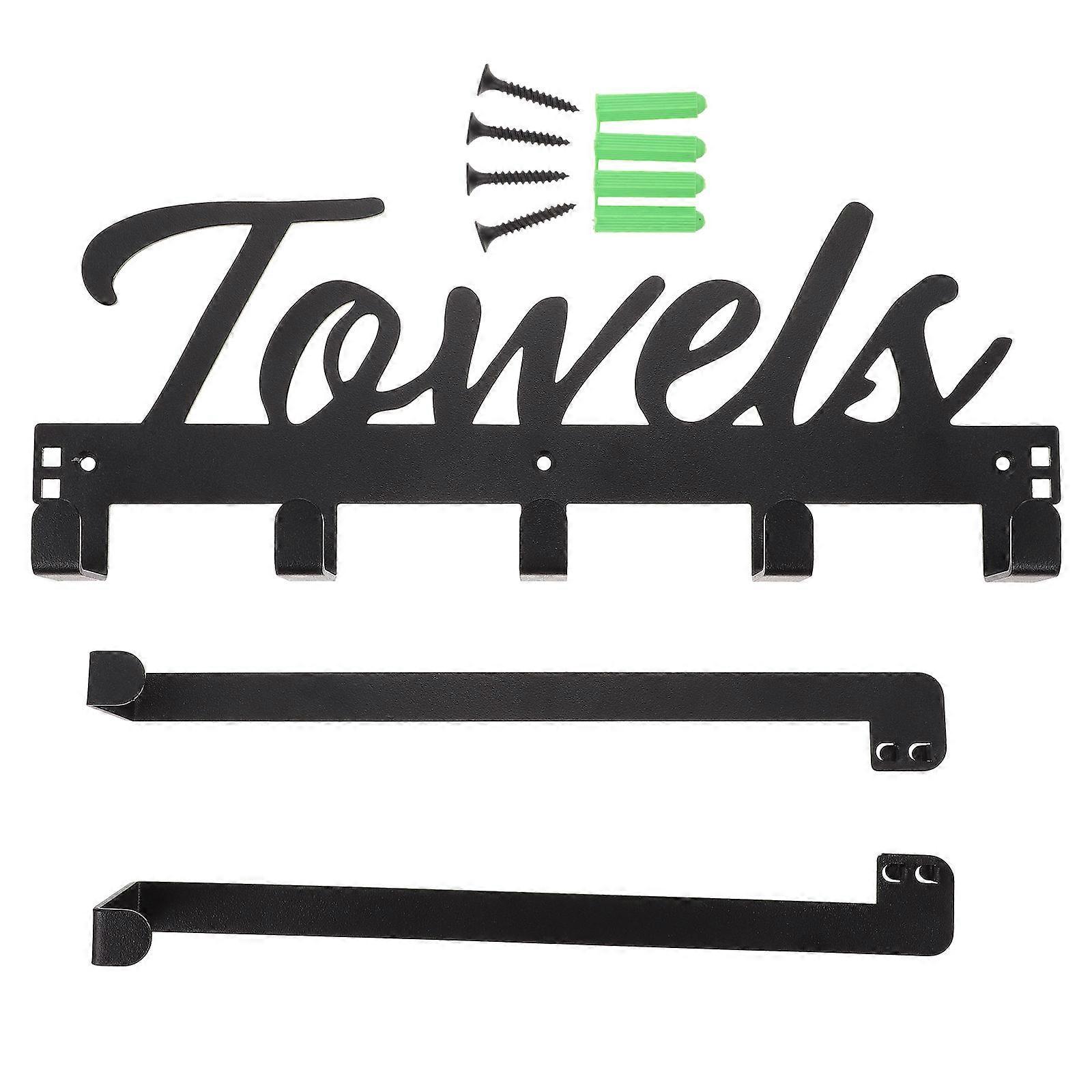 Metal Door Hook Rack for Clothes & Towels – No Punching Required, Easy Installation, Elegant Design for Home, Salon & Hotel Use