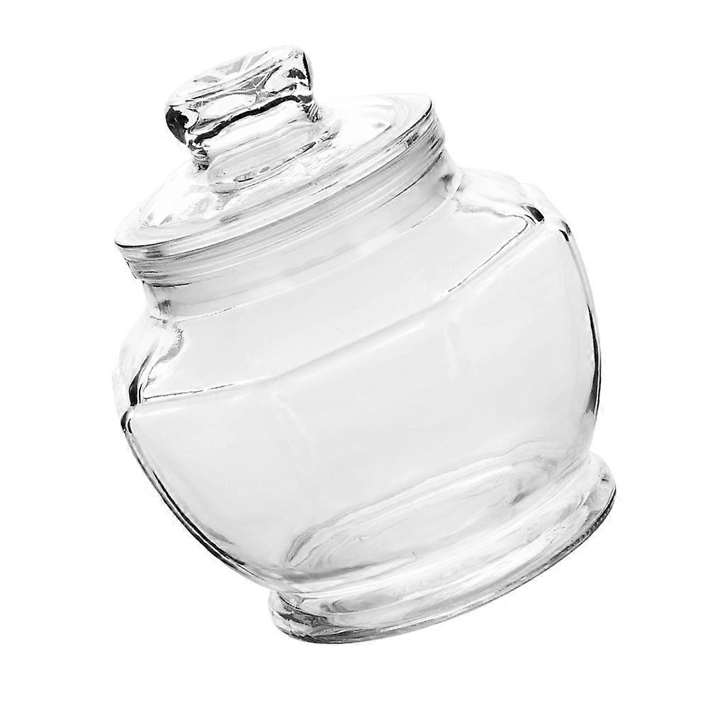 Airtight Glass Jar for Food Storage Large Capacity Pantry Organization Container for Cereal Beans Snacks Easy Clean Elegant Design