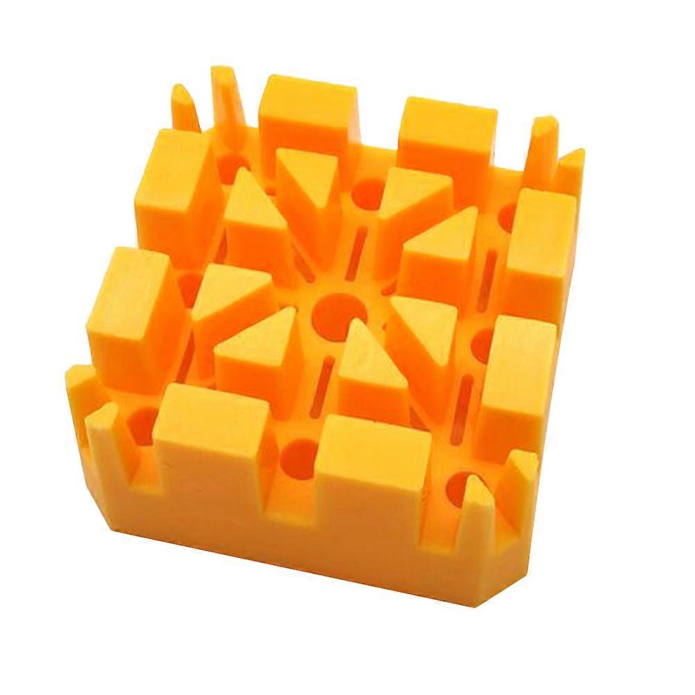 Durable Plastic Watchband Disassembler Tool for Repairing Watch Bands Yellow Simple Practical Design