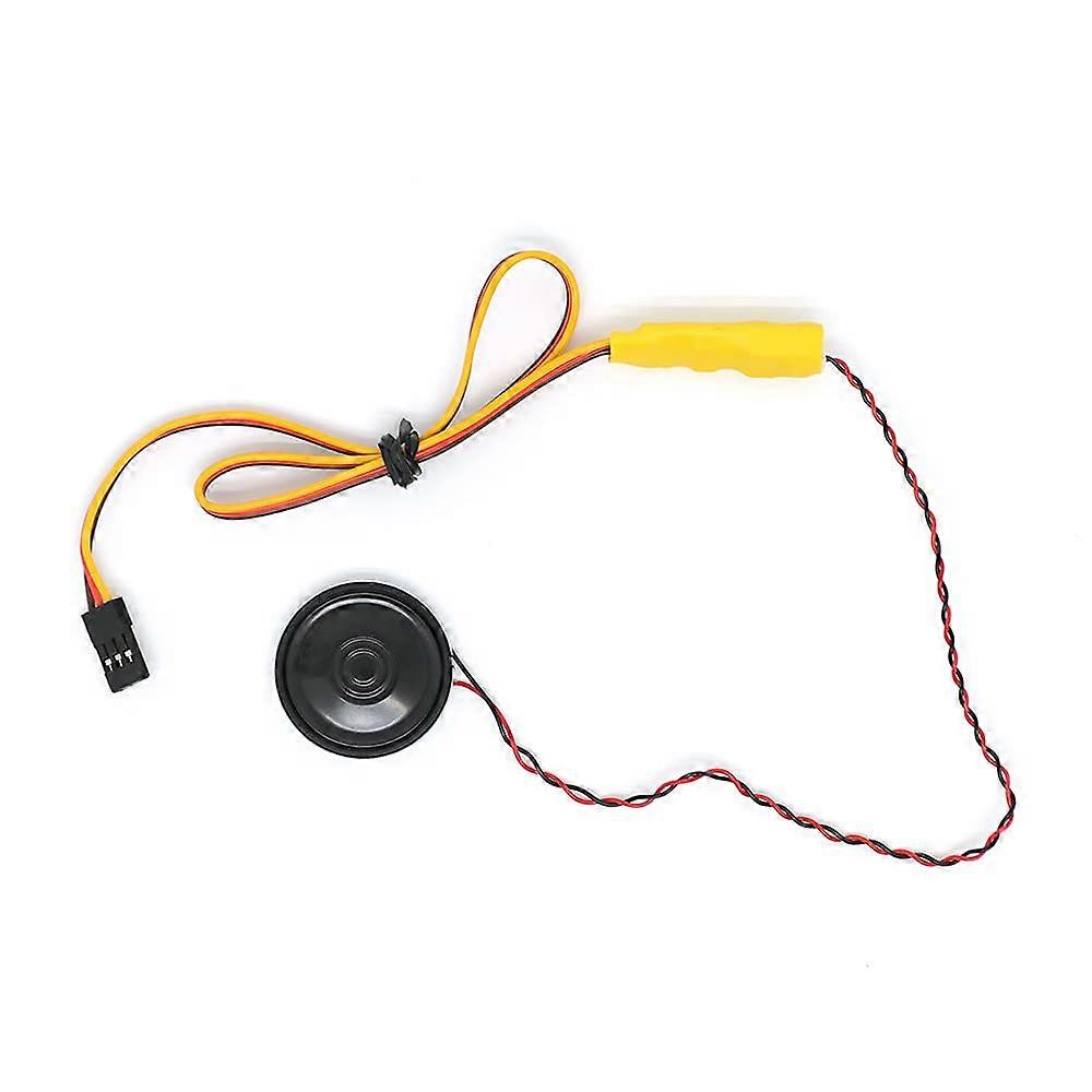 RC Car Horn Sound Simulator Speaker Sound Group for 1/10 1/8 RC Car Axial SCX10 for TRX4 D90 Yikong Upgrade Parts Ref: 8194