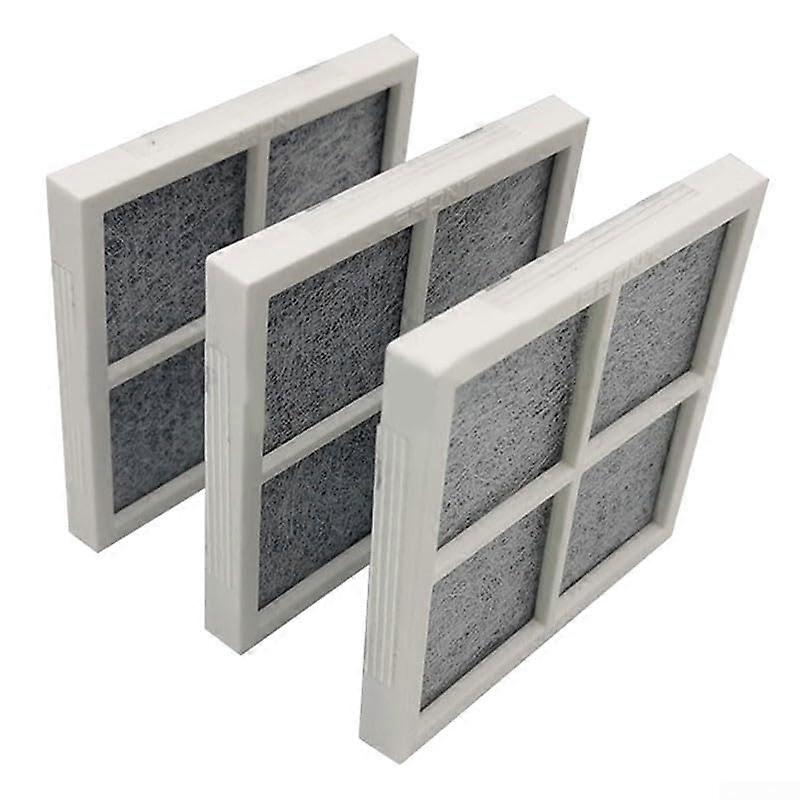 Refrigerator Water Filter Element Set 3-Piece for Enhanced Purity Compatible with Various Models and Sizes
