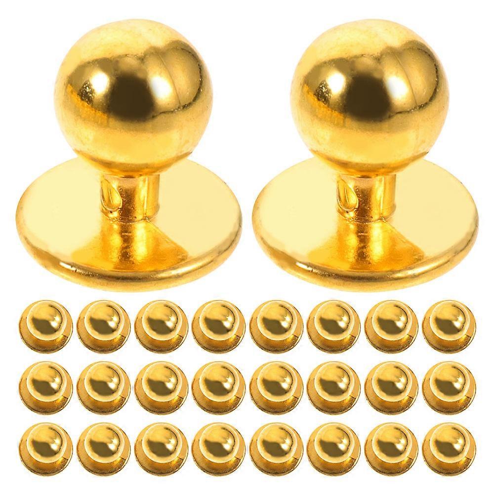 Plastic Buttons for Chef Jackets Easy Replacement Stylish Design Chefs Small Buttons 1.80x1.80x1.60cm 50Pcs