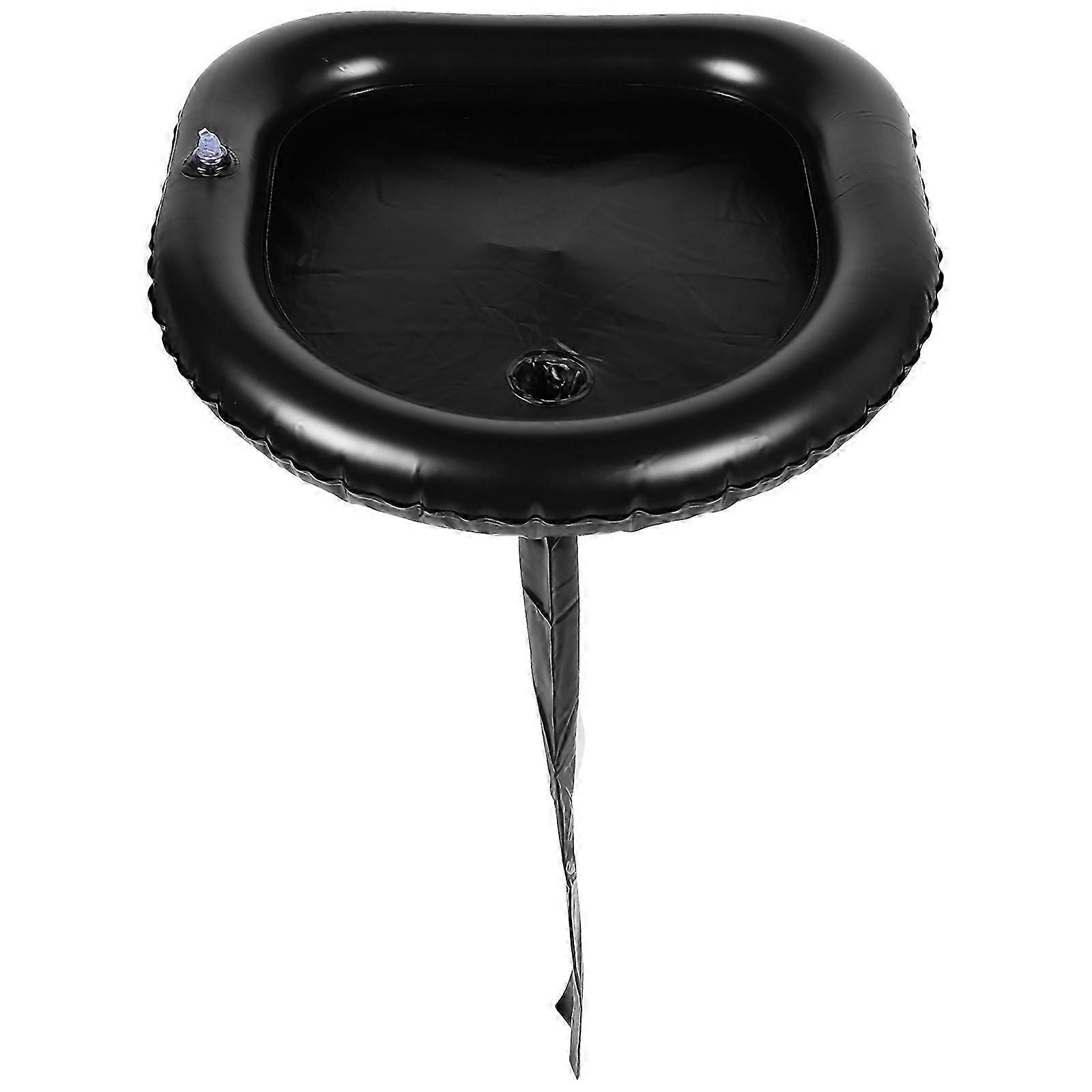 Hair Washing Solution for Bedridden Individuals, Featuring Inflatable Basin Design