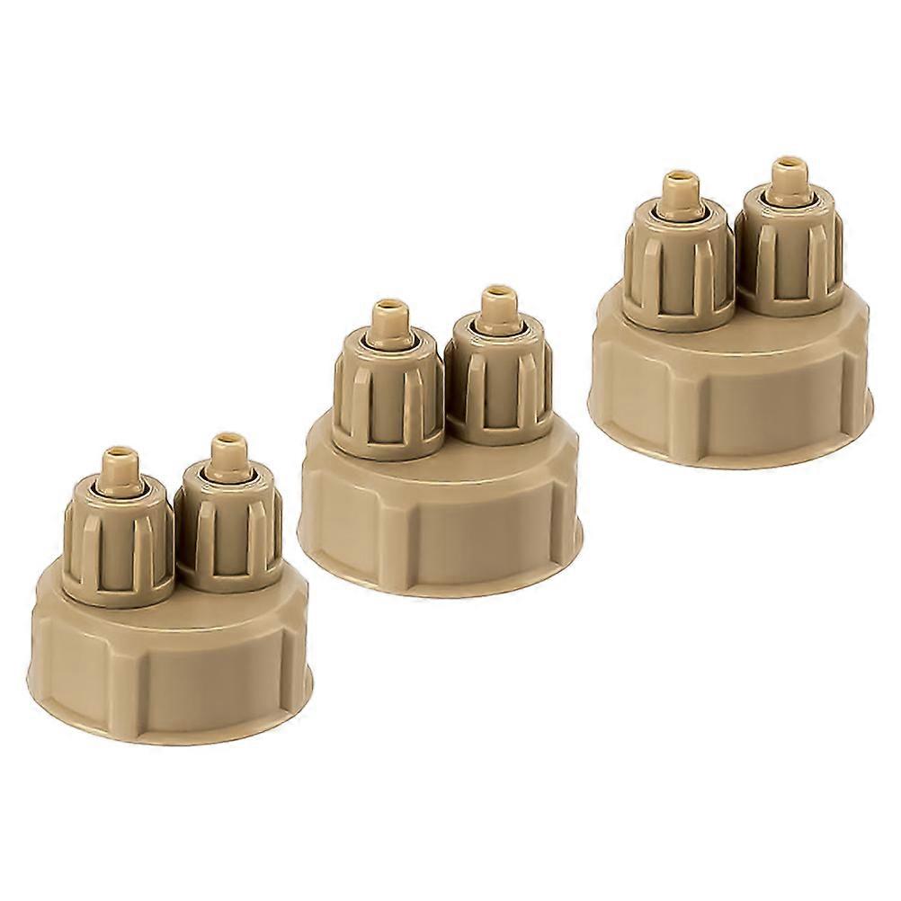 3Pcs Professional CO2 Generators Multi function CO2 Diffusers Durable CO2 Caps