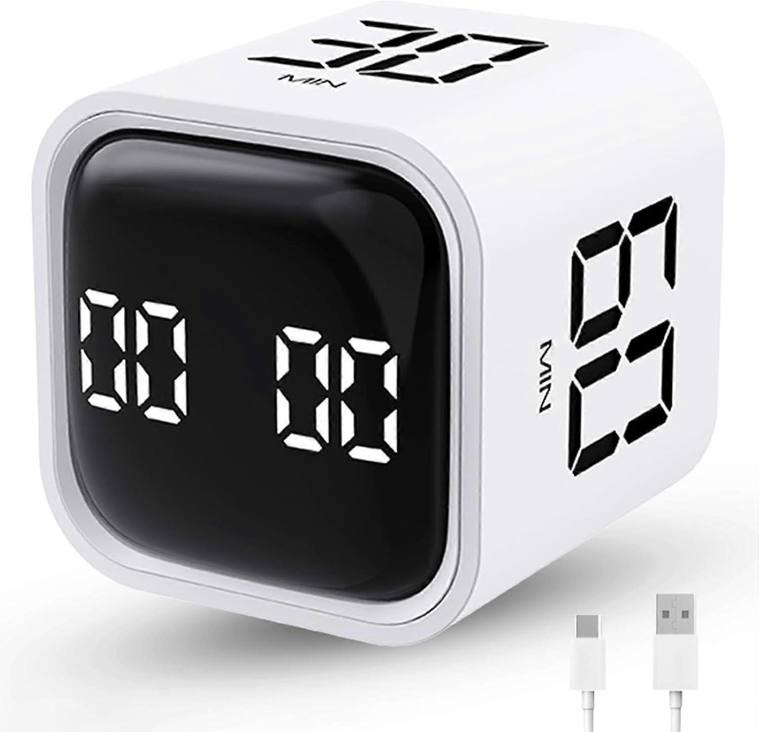 2025 Newest Productivity Timer Flip Gravity Sensor Cube Timer Countdown and Up