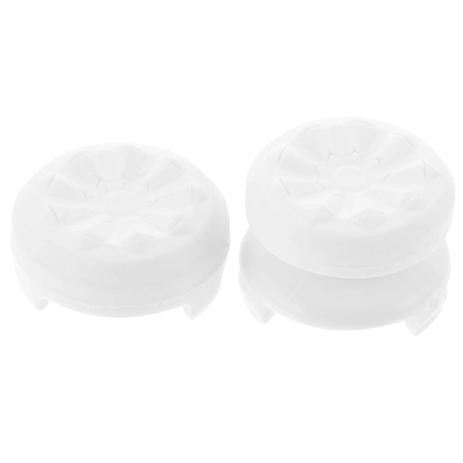 Thumb Grip Covers 2Pcs Silicone Round Protection Game Machine Accessories Designed For Gamers In Gaming Sessions