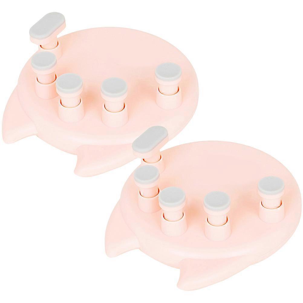 Finger Trainer Strengthener Tools For Piano Players Home Practice And Travel Rectangular Shape 2Pack