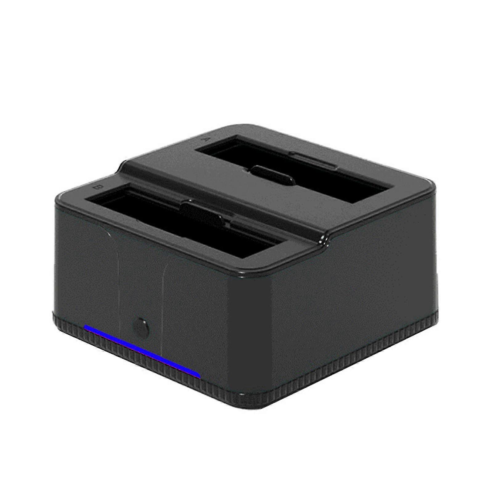 2025 2.5/3.5" Sata IDE HDD Docking Station Clone HDD Enclosure 2x USB TF SD Reader