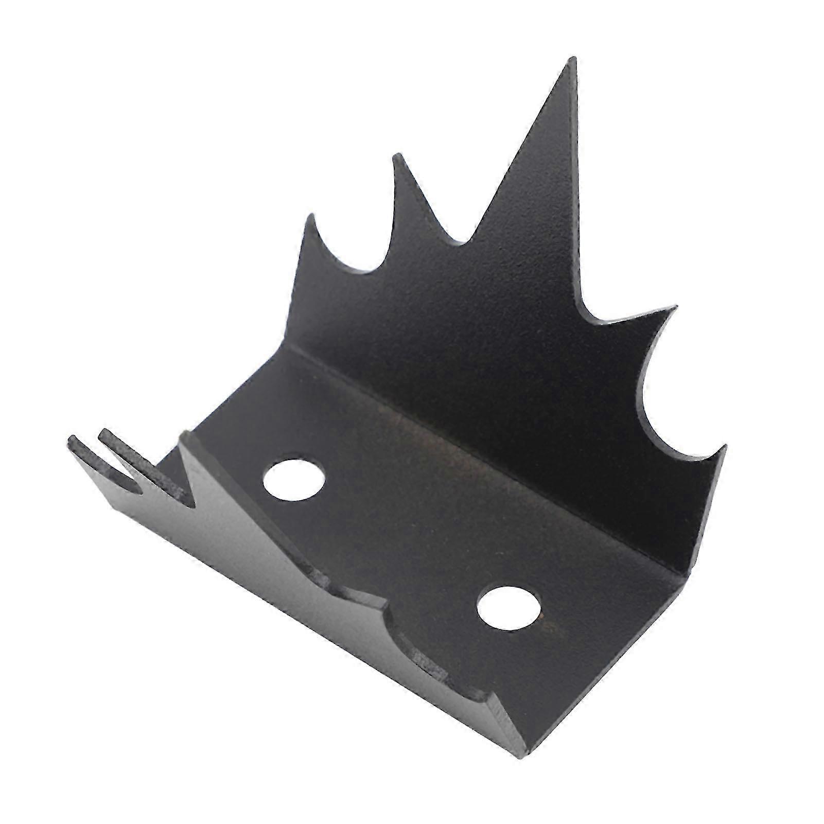 2025 12pcs Security Fence Spikes Iron Anti Intrusion Two Layers of Anti Rust Coating Anti Thief Fence Spikes for Home