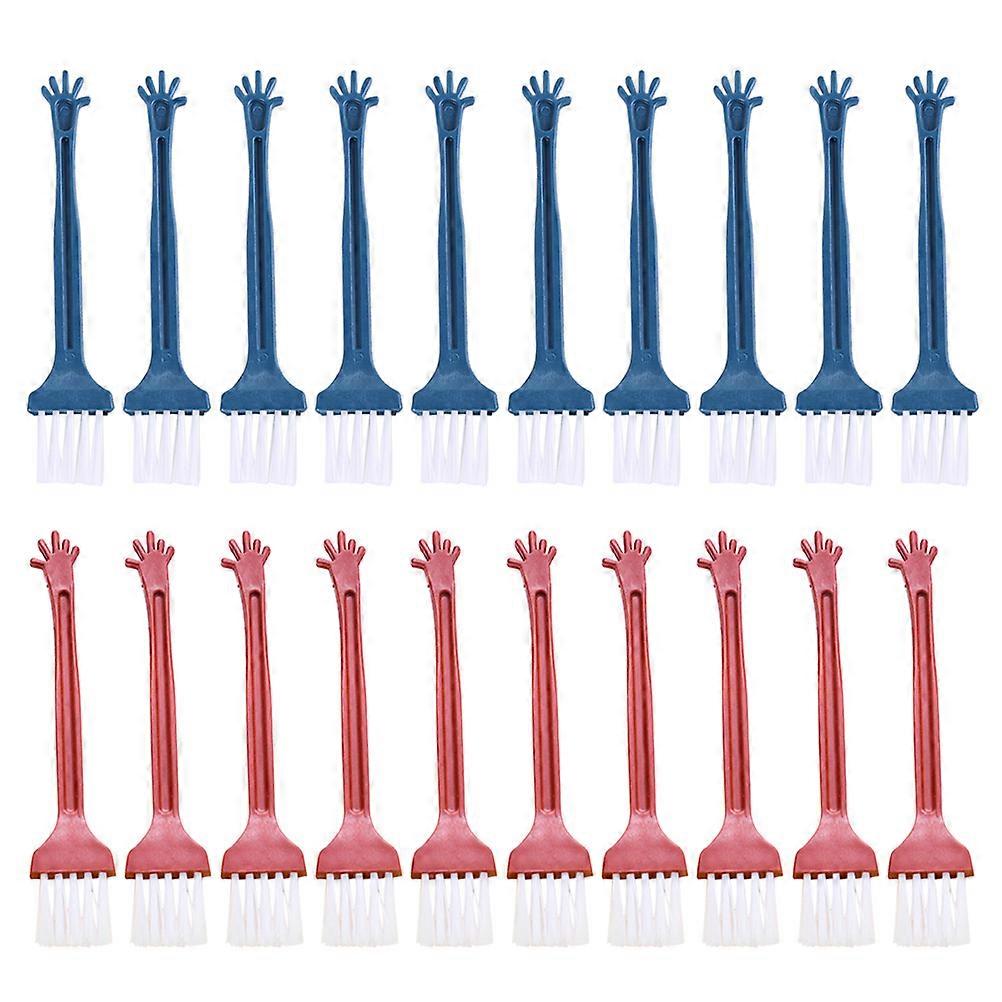 40pcs Mini Brushes for Cleaning Use Made of Durable PP Material Assorted Color