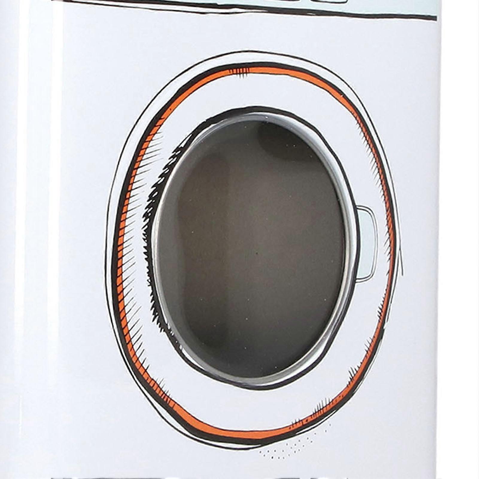 Powdered Laundry Detergent Container with Lid Large Capacity Washing Machine Modeling with Perspective Window for Storage