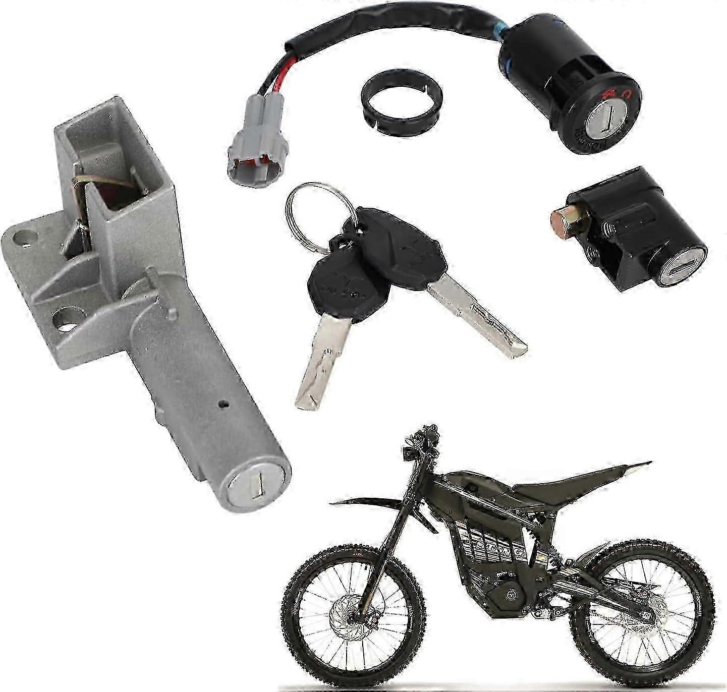 Talaria Electr Zmyxv Motorcycle Switch And Key Set With Compatible Parts