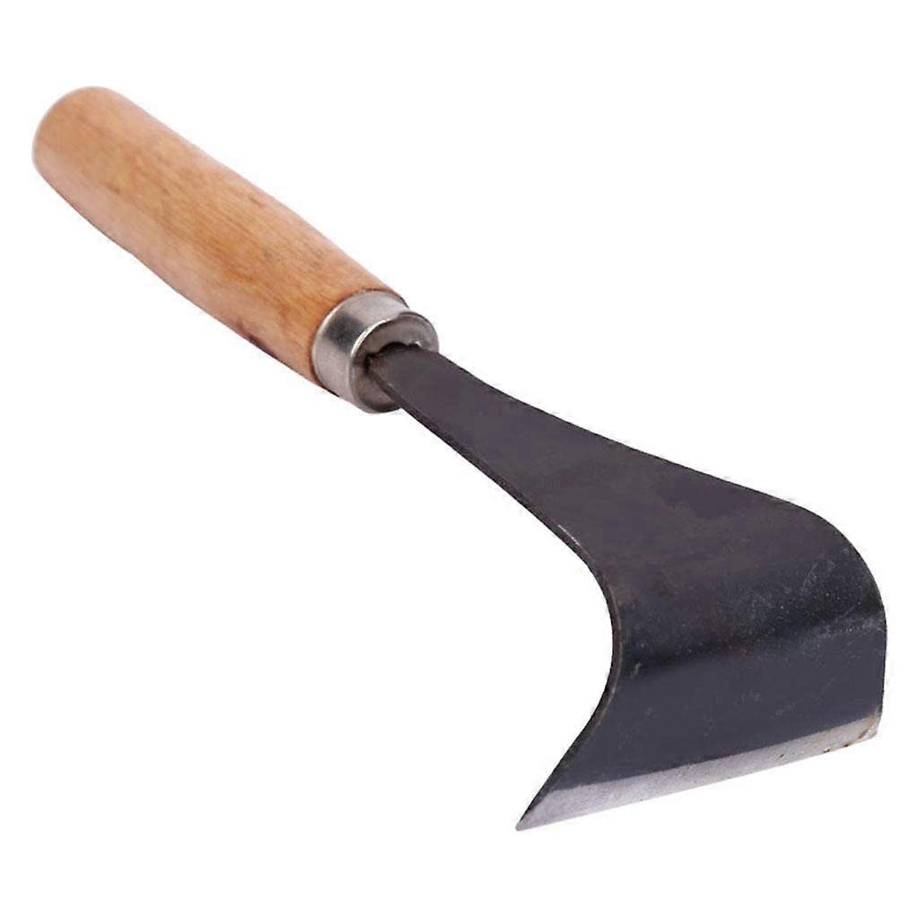 Wooden Handle Scraper with Wooden Handle and Bark Scraper - High-Quality Woodworking Tool for Precise Wood Processing