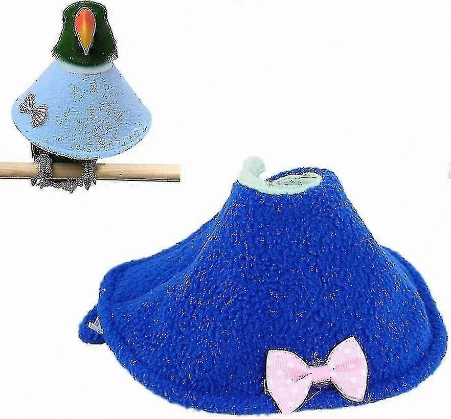 Adjustable Bird Collar for Parrot Wing Protection, Anti-Bite and Anti-Licking Cone Cover, Small Medium Large Sizes