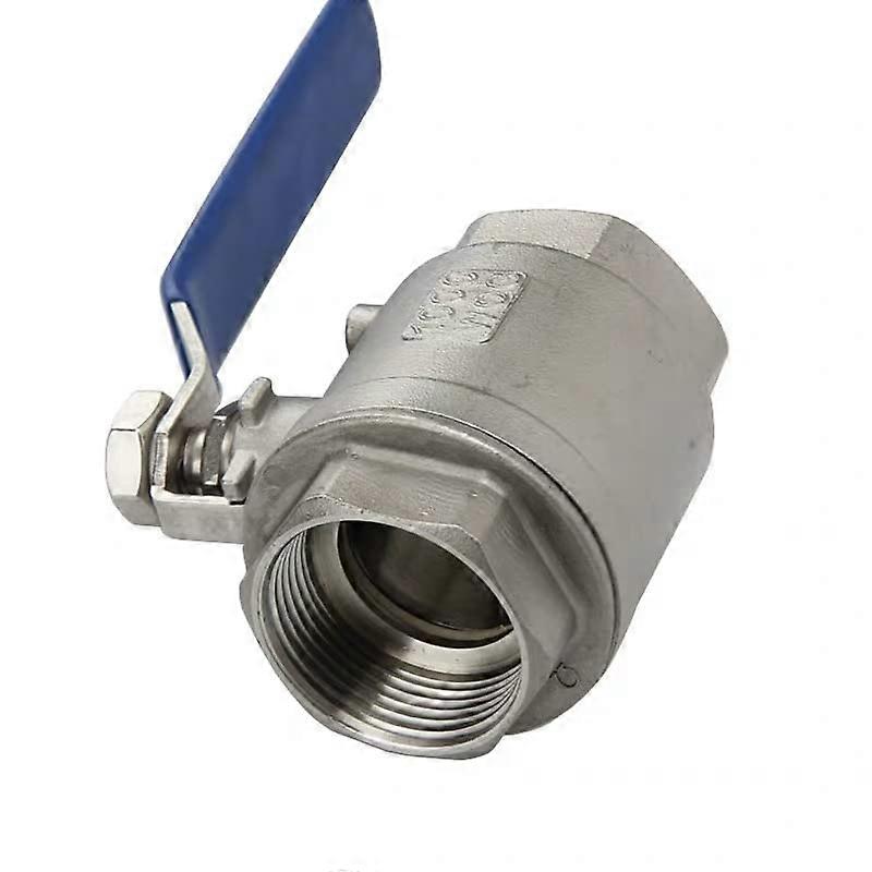Dn8Dn50 SS304 Sanitary Ball Valve, 2Piece, Internal Thread, With Vinyl Handle/Dn20