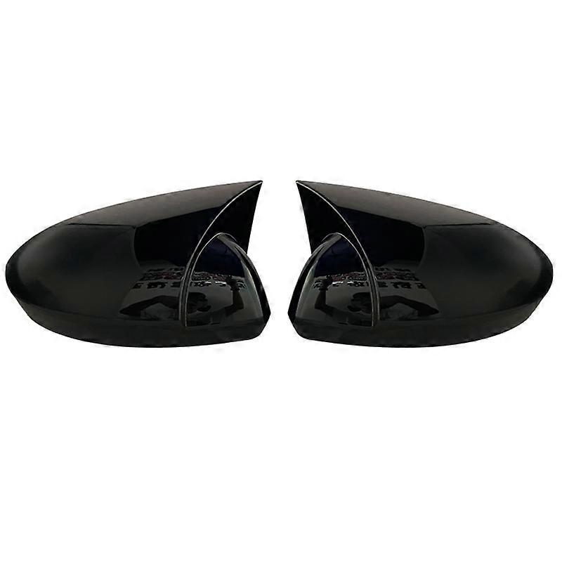 Applicable High Quality Glossy Black Side Mirror cover Caps for Renault Megane 4 MK4 2016-2020 Bat Rear View Mirror Cover
