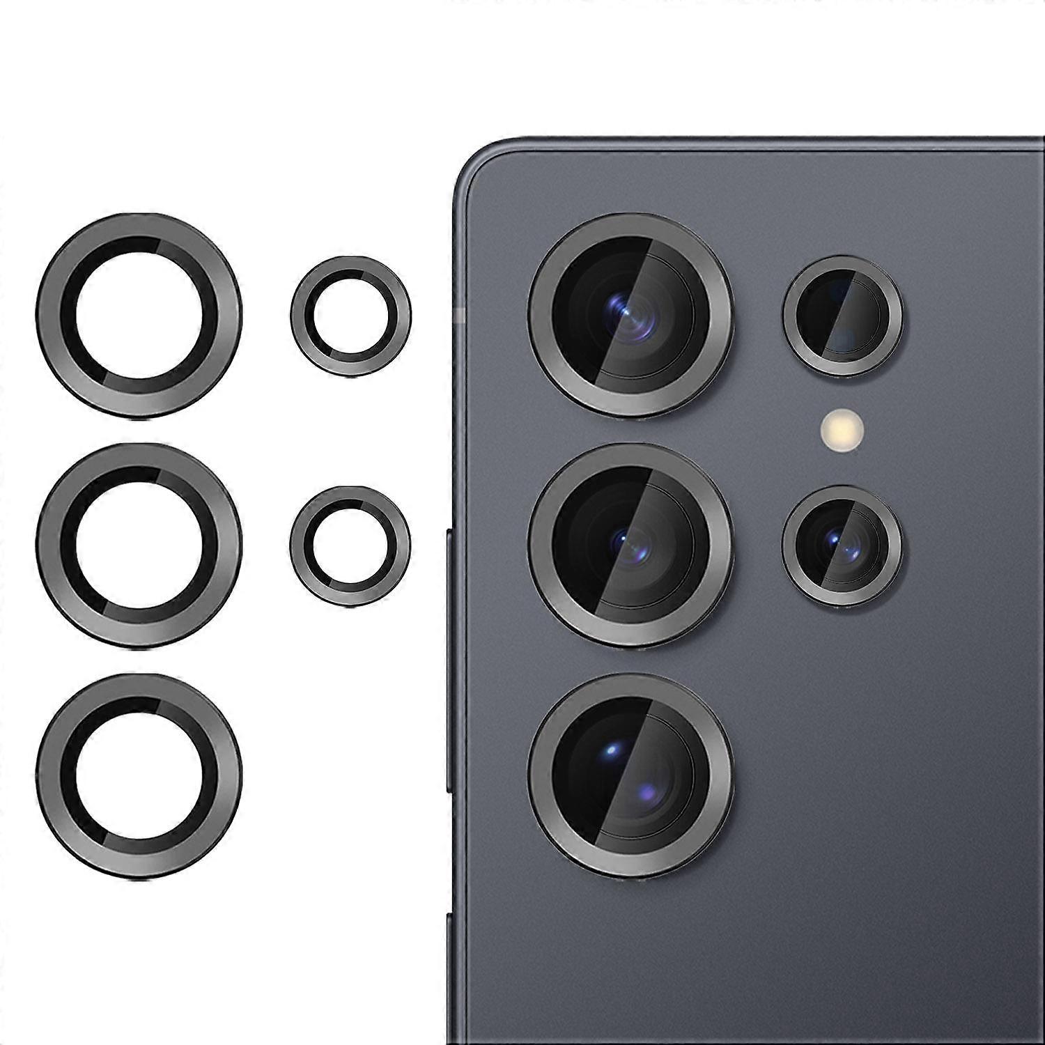 Kalebol No Flicker 超薄型個別カメラレンズ強化ガラスフィルム