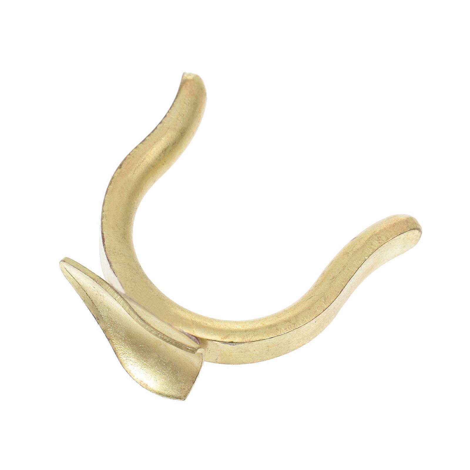 Trumpet for Musical Instrument Use Sturdy Copper Material Golden Color Fits Most Trumpets 1pc