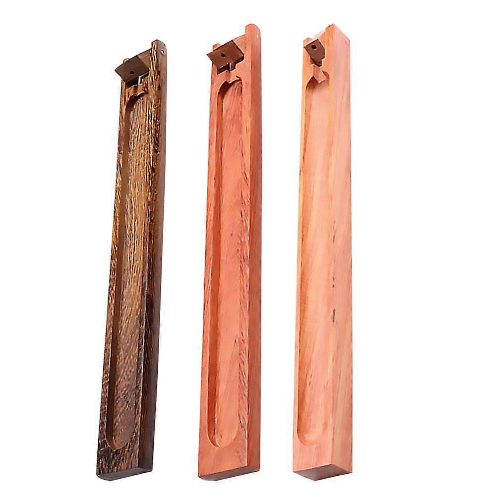 Fragrance Stick Holder 3Pcs Unique Wooden Incense Stick Burner Suitable For Tea House Decor Yoga Assorted Color