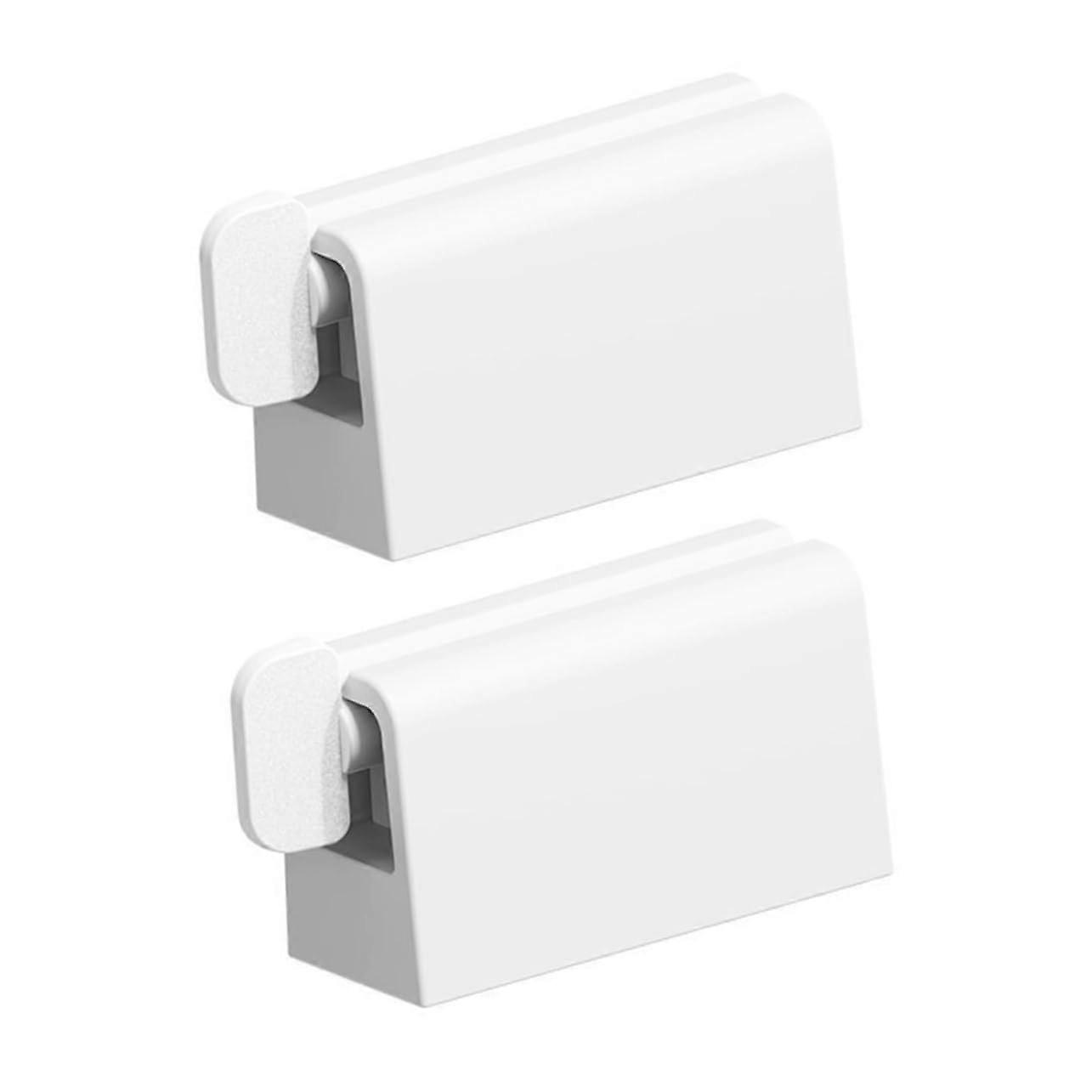 2 pieces Automatic Toothpaste Dispenser Practical Tube Squeezer for Bathroom, for Adults, Easy to Use and Clean