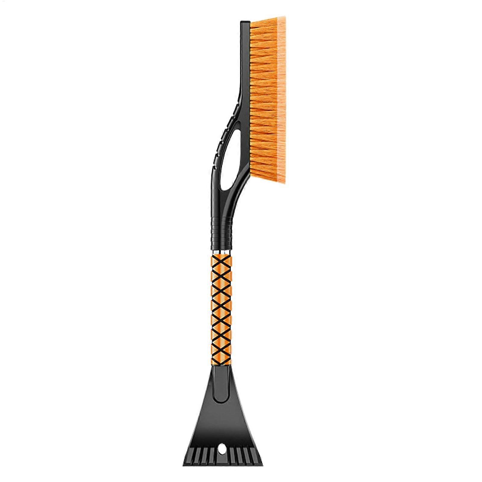 Extendable Ice Scraper Snow Brush, Ergonomic Handle Car Snow Brush