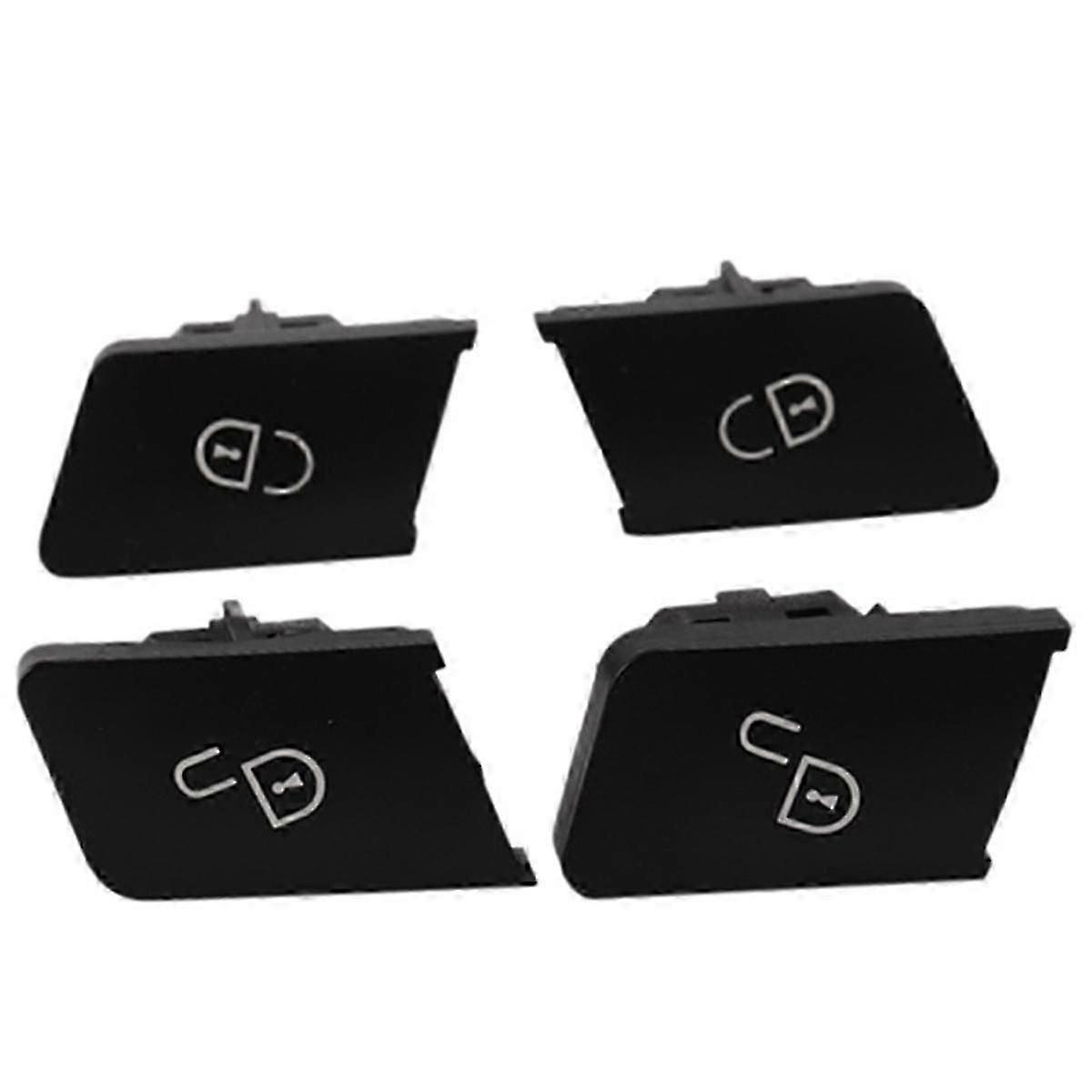 1 Set L&R Car Door Lock Switch Button for C-Class E-Class W204 W212 W166 W176(4 Pcs Parts