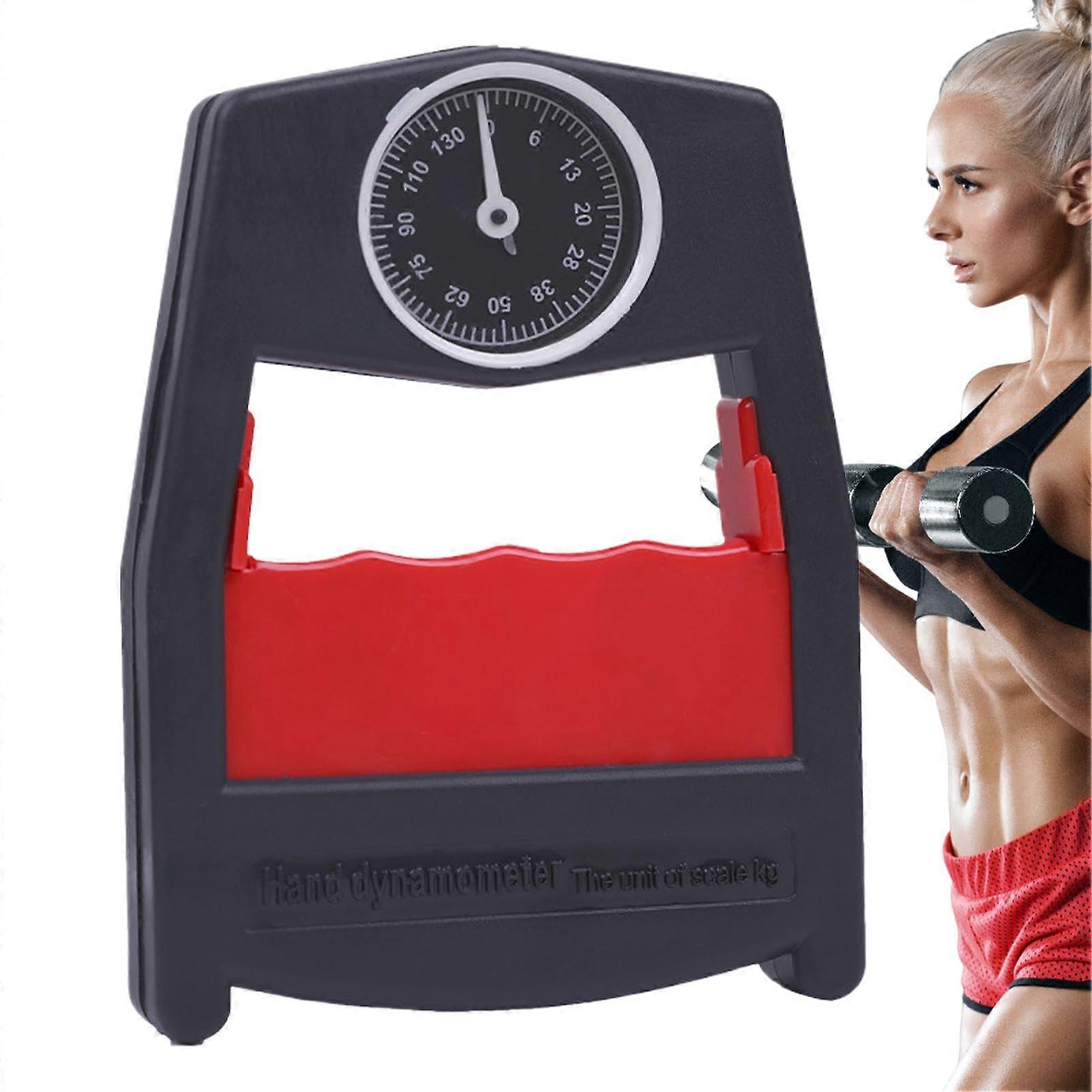 Grip Strength Tester - Portable Hand Dynamometer for Finger and Arm Strength Training, Manual Resistance Counter Tool