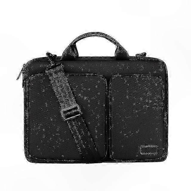 Waterproof Notebook Briefcase with Thick Padding and Side Access for Laptops