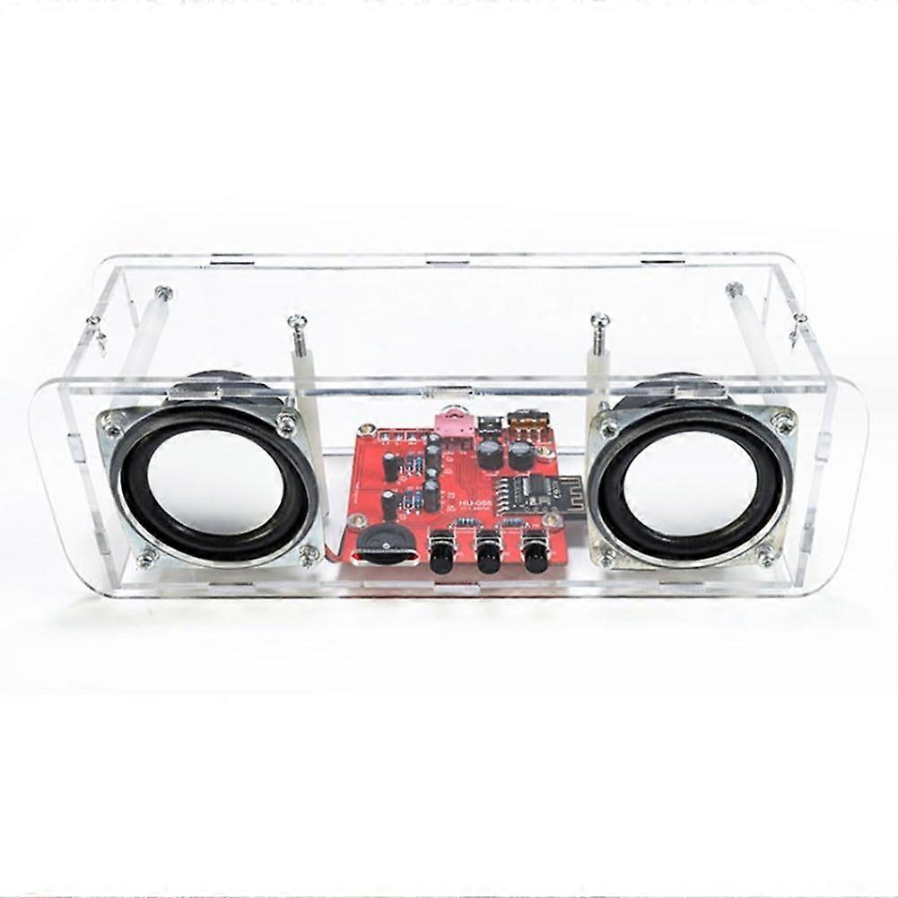 BT Audio DIY Kit 3W Speaker System Assembly with Modern Design, High-Quality Components and Easy Compatibility