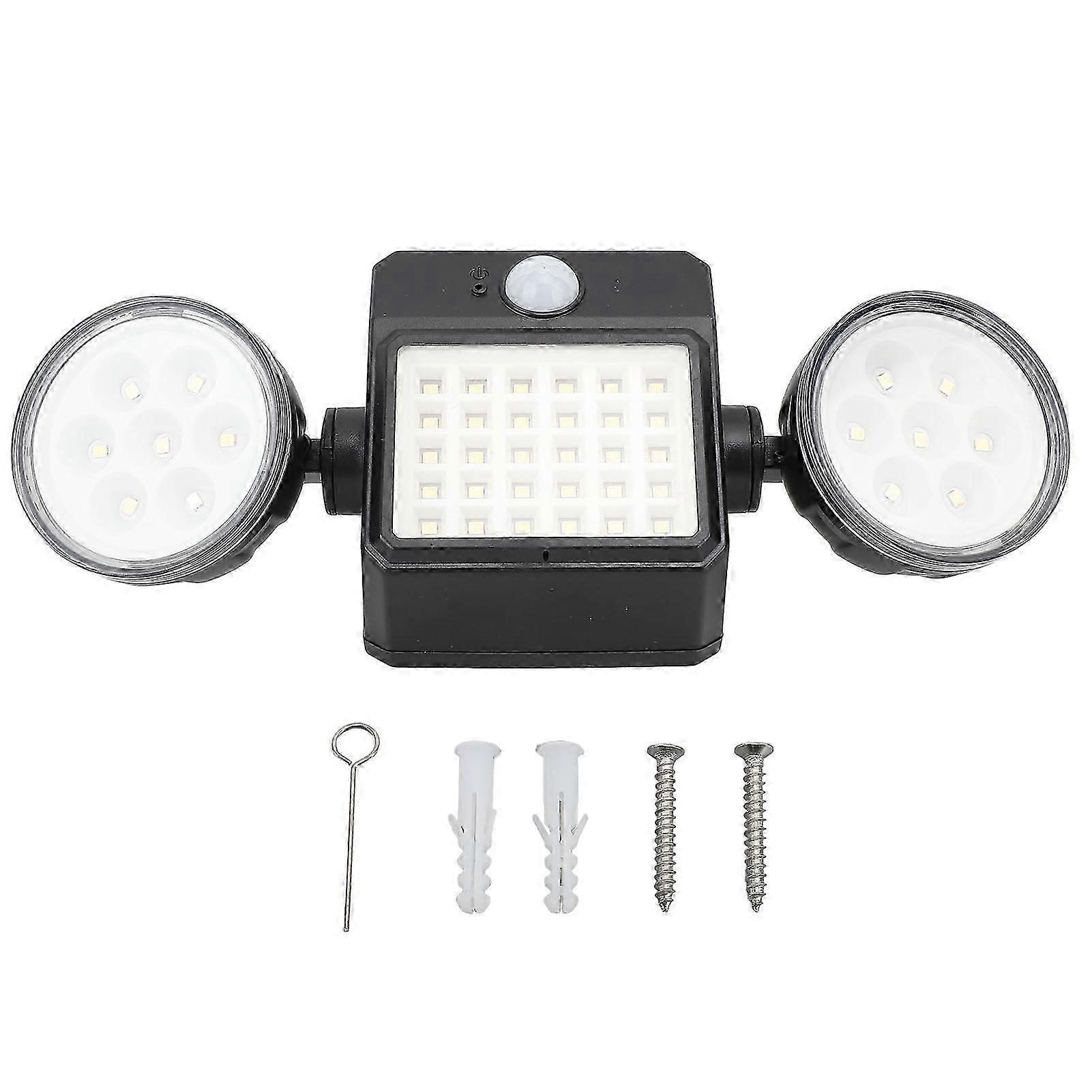 Outdoor Solar Light Multi Heads Motion Sensor IP65 Waterproof LED Security Light