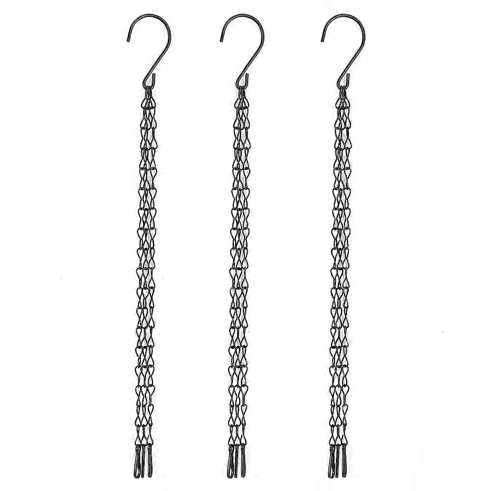 Replacement Iron Hanging Chain Hook Set for Garden Planters