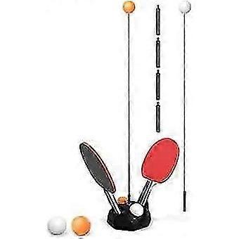 Tafeltennistrainer met flexibele schacht, in hoogte verstelbare tafeltennis vision trainer, geschikt voor binnen- en buitenspelen voor volwassenen en kinderen-