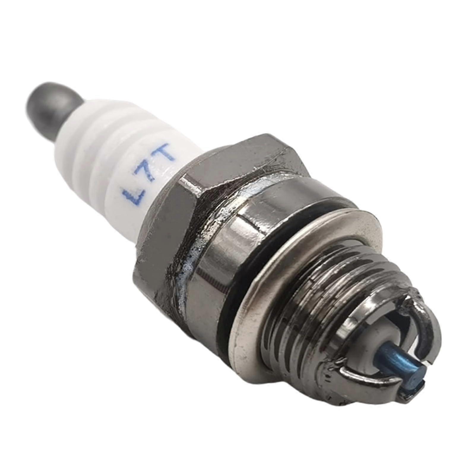L7T Sparks Plugs 2Strokes Small Engine For 33cc 43cc 47cc 49cc Chainsaw Trimmers Lawns Chainsaw Trimmers Blower White