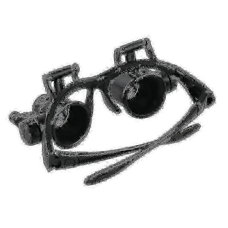 Headband Led Light Glasses Magnifier with 2.5x to 25x Optical Lens - For All Eyes