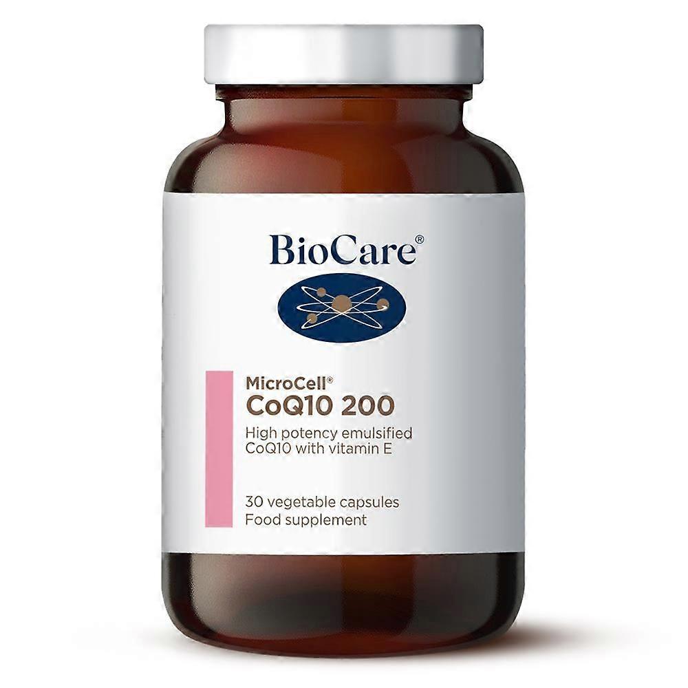 Biocare MicroCell CoQ10 200 30 capsules - 4 Pack
