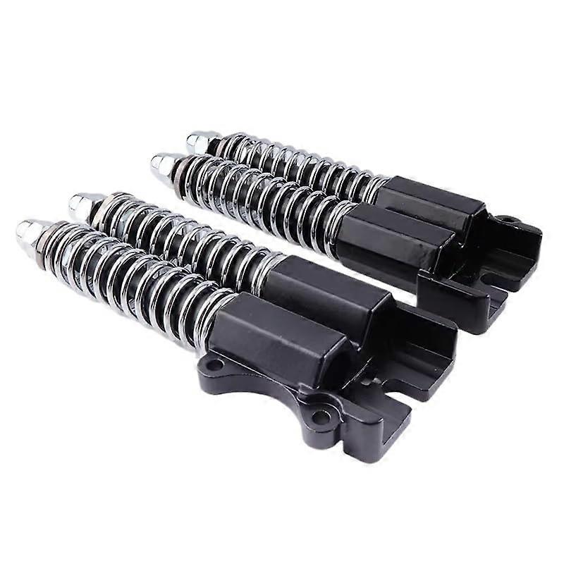 10 Inch Electric Scooter Dual Spring Shock Absorber Hydraulic Front Fork Rear Suspension System (A Pair)
