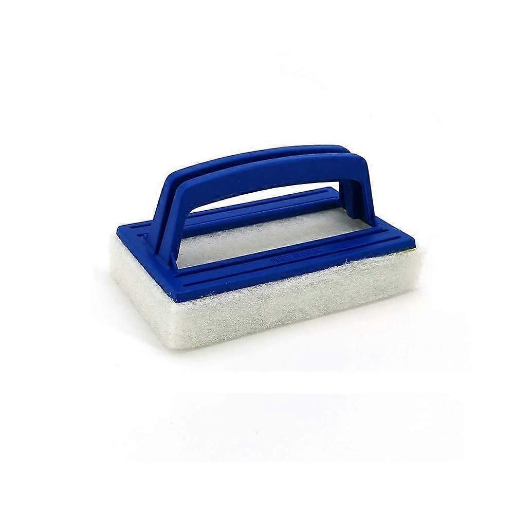 Pool Wall Brush, Handheld Tile and Acrylic Scrub Brush with Durable Handle for Efficient Surface Cleaning